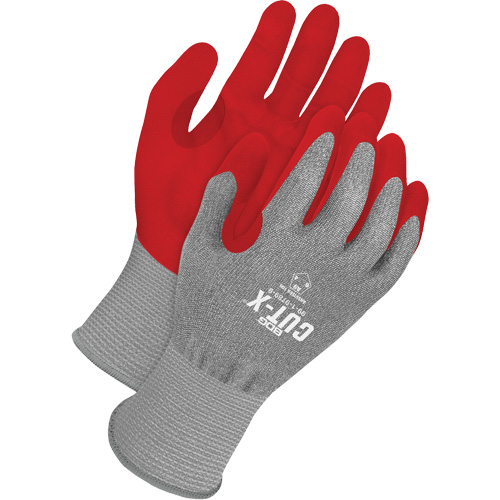 Cut-X&reg; Cut-Resistant Touchscreen Gloves, Size 6, 18 Gauge, Foam Nitrile Coated, HPPE Shell, ASTM ANSI Level A9 NTL Industrial