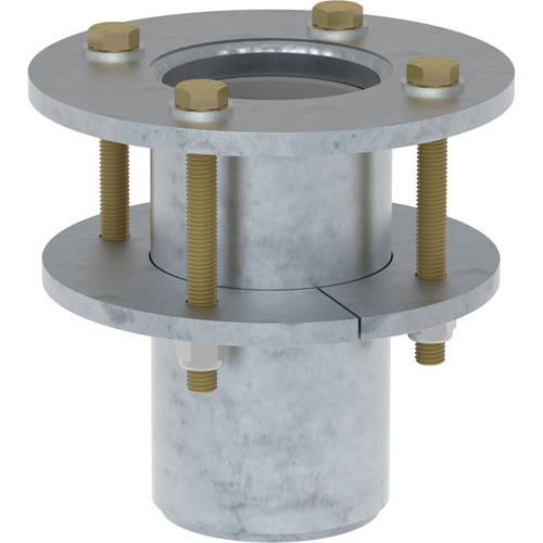DBI-SALA&reg; Confined Space Deck Mount Base, Galvanized NTL Industrial