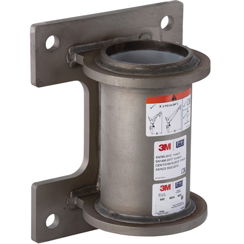 DBI-SALA&reg; Confined Space Wall Mount Base, Stainless Steel NTL Industrial