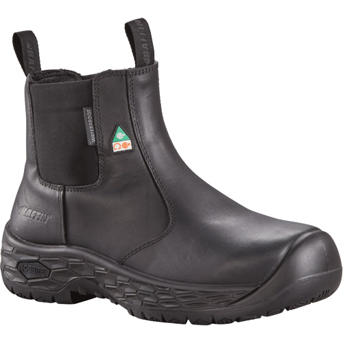 Ice Crew Men's Safety Boots, Leather, Puncture Resistant Sole, Size 7 NTL Industrial