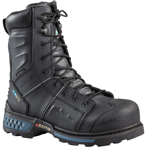 Ice Monster Men's Safety Boots, Leather, Puncture Resistant Sole, Size 8-1/2 NTL Industrial