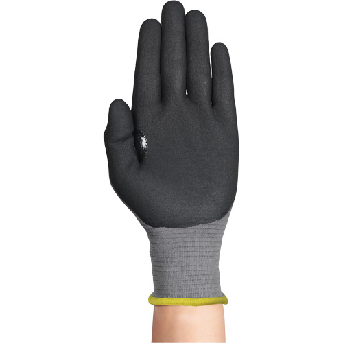 Gants r&eacute;sistants &agrave; la coupe HYFLEX 11-574, Taille 5/2T-petit, Calibre 21, Rev&ecirc;tement Mousse de nitrile, Enveloppe en Intercept, ASTM ANSI niveau A4/EN 388 niveau D NTL Industrial