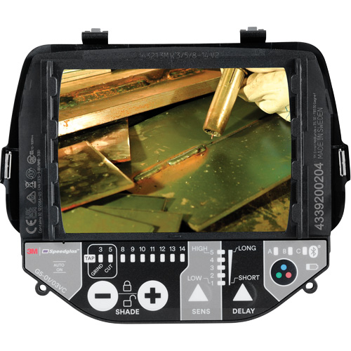 Filtre auto-assombrissant &agrave; teinte variable Speedglas G5, 2-4/5" la x 4-1/4" h Champ de vision, Pour utilisation avec Casques G5-01 et G5-03 NTL Industrial