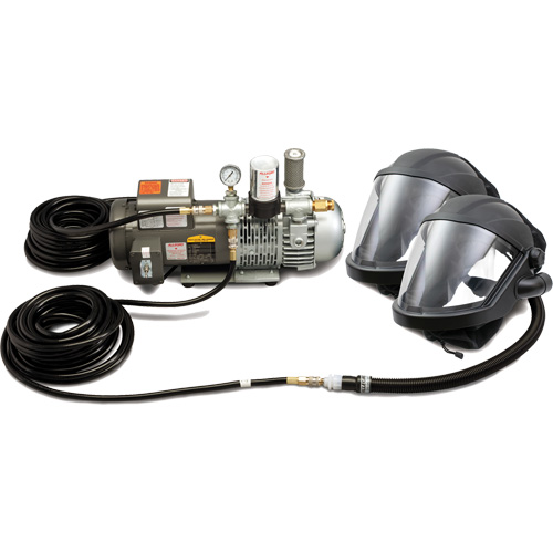 Syst&egrave;me de protection &agrave; alimentation en air MAXSHIELD pour 2 travailleur NTL Industrial