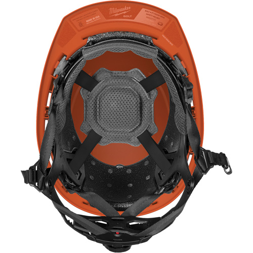 Casque de s&eacute;curit&eacute; &agrave; bordure avant BOLT, CSA type 2, Suspension Rochet, Non ventil&eacute; NTL Industrial