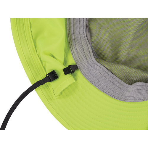 Chill-Its 8934 Ranger Hat with Neck Shade, Large/X-Large, Hi-Vis Lime NTL Industrial
