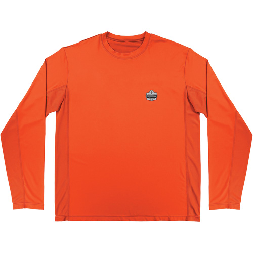 Chemise de refroidissement &agrave; manches longues avec protection solaire et UV Chill-Its 6689, Orange, Petit NTL Industrial