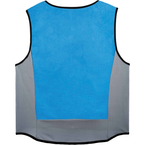 Veste de refroidissement &eacute;vaporatif Chill-Its 6667 avec fermeture &agrave; glissi&egrave;re, 5T-Grand, Bleu NTL Industrial