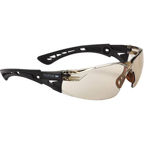 Rush+ Small BSSI Safety Glasses, Copper/Brown Lens, Anti-Fog/Anti-Scratch, ANSI Z87+ NTL Industrial