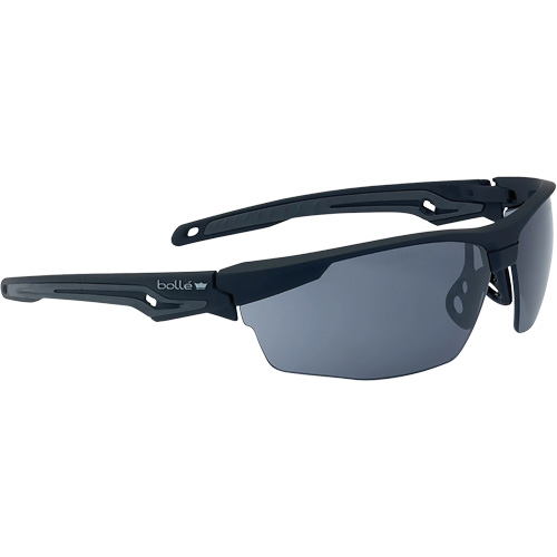 Tryon BSSI Ballistic Safety Glasses, Smoke/Grey Lens, Anti-Fog/Anti-Scratch, ANSI Z87+ NTL Industrial