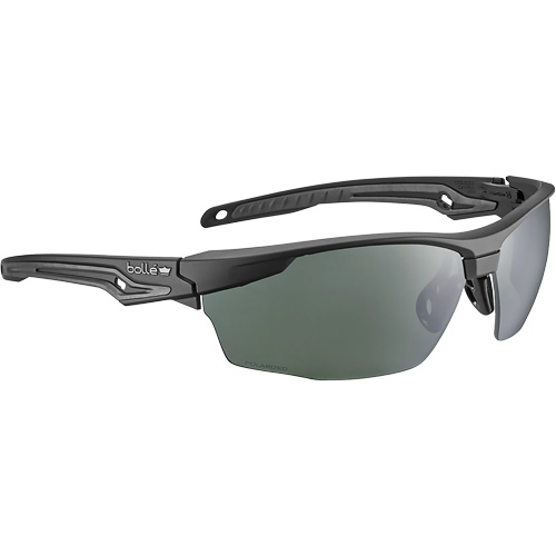 Tryon BSSI Ballistic Safety Glasses, Grey Lens, Anti-Fog/Anti-Scratch/Polarized, ANSI Z87+ NTL Industrial