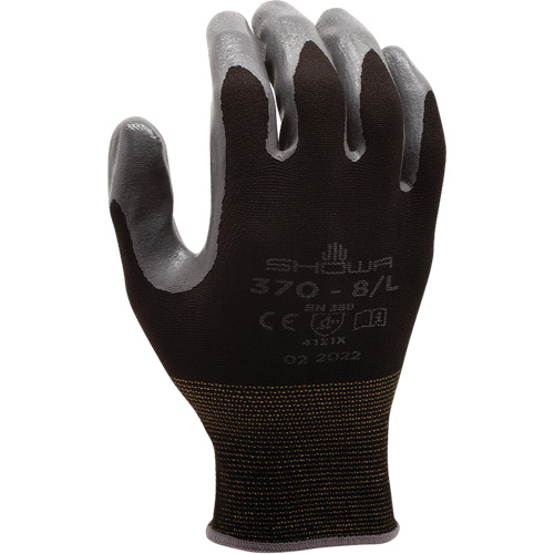 Gants 370B, 6/Petit, R&ecirc;vetement Nitrile, Calibre 13, Enveloppe en Nylon NTL Industrial