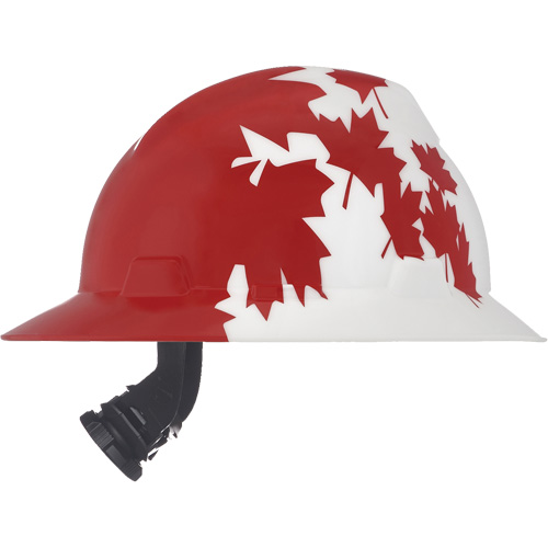Casque de protection V-Gard &agrave; fentes s&eacute;rie Canadian Freedom, Suspension Rochet, Non ventil&eacute; NTL Industrial