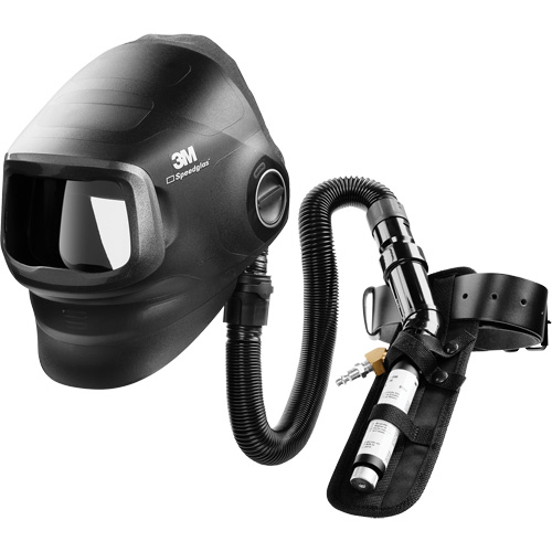 Speedglas G5-01 Heavy-Duty Welding Helmet with V-100 Vortex Cooling Valve, Standard, Welding NTL Industrial