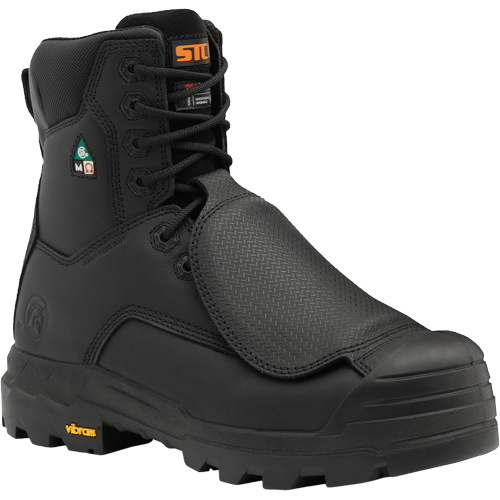 Vulcan Work Boots with External Metguard, Leather, Size 6, Impermeable NTL Industrial