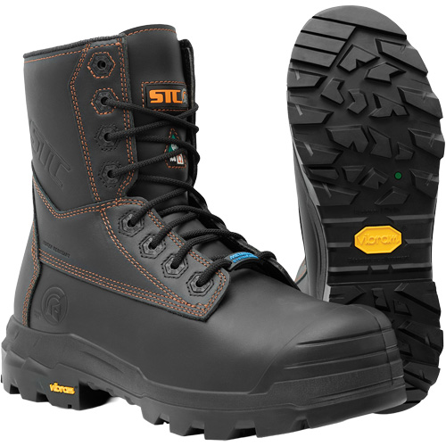 Metpro Flex Work Boots with Metguard, Leather, Size 11, Impermeable NTL Industrial