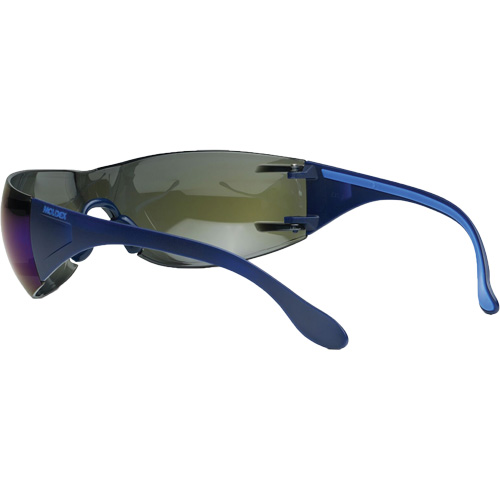 Adapt Lite Safety Glasses, Blue Mirror Lens, Anti-Fog/Anti-Scratch, ANSI Z87+/Meets/Exceeds CSA Z94.3 NTL Industrial