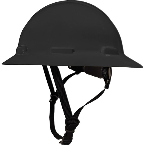 Casque de s&eacute;curit&eacute; &agrave; bordure compl&egrave;te LIDGUARD avec mentonni&egrave;re, R&eacute;pond aux normes CSA type 1, Suspension Rochet, Ventil&eacute; NTL Industrial