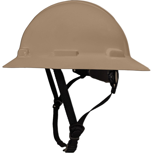 Casque de s&eacute;curit&eacute; &agrave; bordure compl&egrave;te LIDGUARD avec mentonni&egrave;re, R&eacute;pond aux normes CSA type 1, Suspension Rochet, Ventil&eacute; NTL Industrial