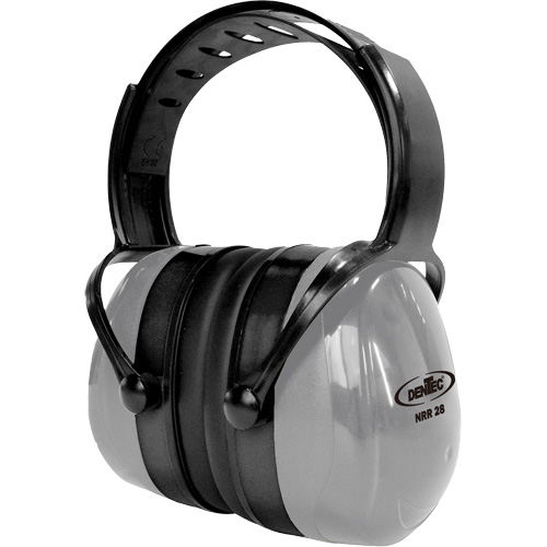 Cache-oreilles SEALTEC de s&eacute;rie 600 avec bras doubles en plastique, Bandeau, 28 dB NRR dB NTL Industrial