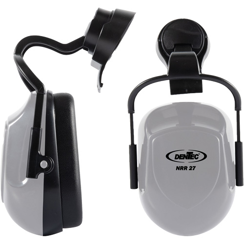 SEALTEC 600 Series Single-Point Full-Brim Dielectric  Earmuff, Cap Mount, 27 dB NRR dB NTL Industrial