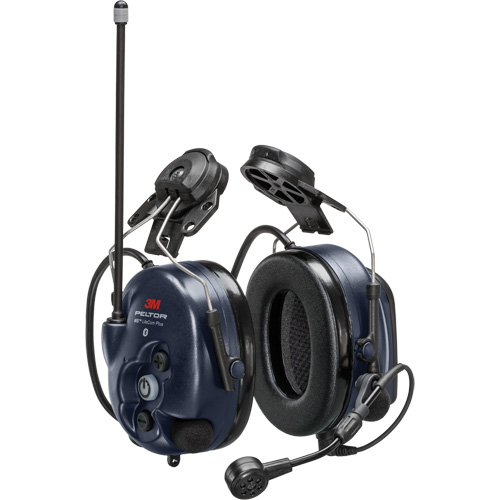 Casque d'&eacute;coute Peltor WS LiteCom Plus, Style Fixation pour casque NTL Industrial