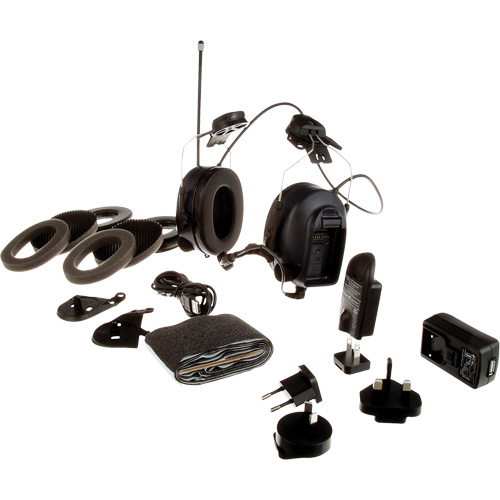 Casque d'&eacute;coute Peltor WS LiteCom Plus, Style Fixation pour casque NTL Industrial
