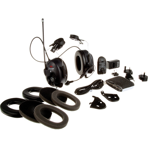 Casque d'&eacute;coute Peltor WS LiteCom Plus, Style Fixation pour casque NTL Industrial