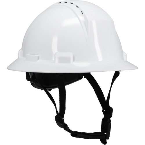 Casque de s&eacute;curit&eacute; &agrave; bord complet Kilimanjaro avec coque en PEHD, R&eacute;pond aux normes CSA type 2, Suspension Rochet, Ventil&eacute; NTL Industrial