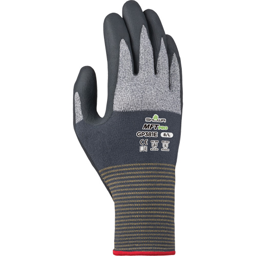 MFT PRO 381 Ultra-Lightweight Gloves, 6/Small, Nitrile Coating, Microfibre Shell NTL Industrial