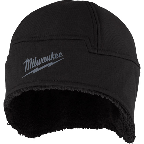 Bonnet s&eacute;curitaire &agrave; profil bas doubl&eacute; de sherpa, Doublure en Polyester, Moyen/Petit, Noir NTL Industrial