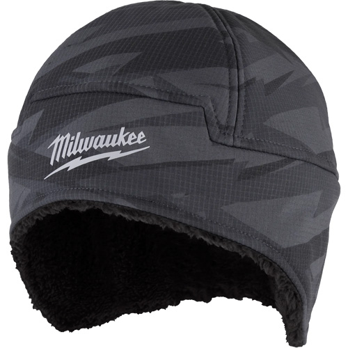 Secure Low-Profile Sherpa-Lined Beanie, Polyester Lining, Large/X-Large, Camo NTL Industrial