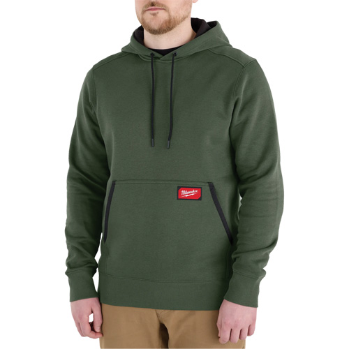 FREEFLEX Midweight Pullover Hoodie, Men's, Large, Green NTL Industrial