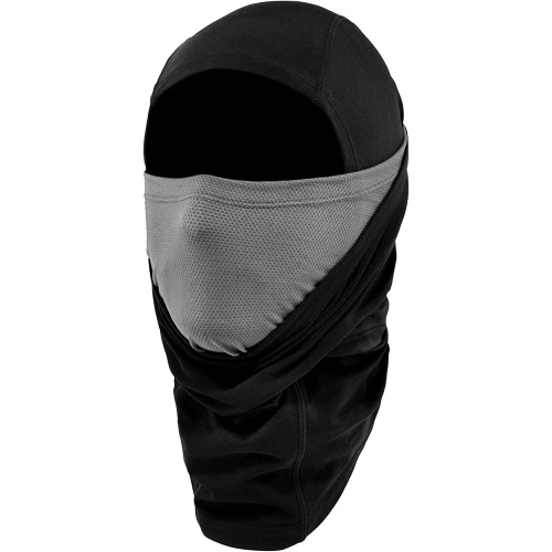N-Ferno&reg; Dual-Layer Balaclava Face Mask, Nylon/Spandex, Black NTL Industrial