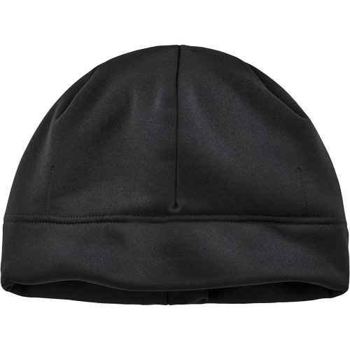 N-Ferno&reg; Zippered Winter Beanie Hat & Bump Cap Insert, Fleece Lining, Medium/Small, Black NTL Industrial