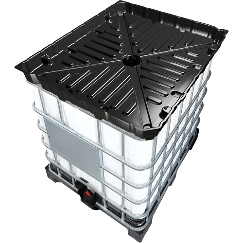 Pleine grandeur 30 gal. Entonnoir en poly&eacute;thyl&egrave;ne r&eacute;sistant aux produits chimiques NTL Industrial