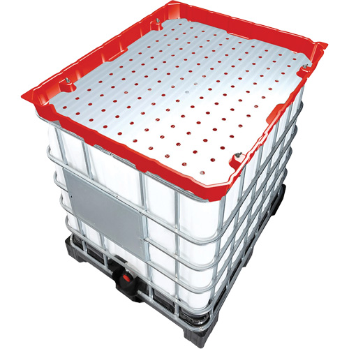 Full 30 Gal. Red IBC Funnel Kit NTL Industrial