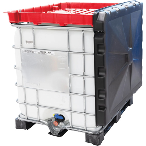Full 30 Gal. Red IBC Funnel Kit NTL Industrial