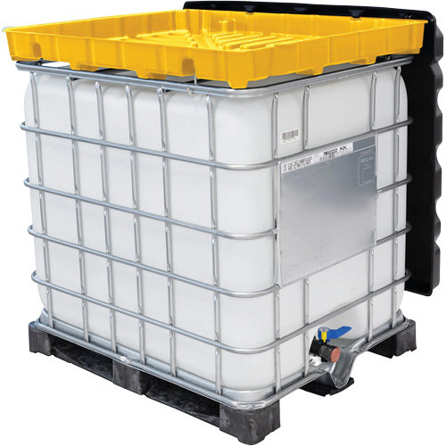 Full 30 Gal. Yellow IBC Funnel Kit NTL Industrial