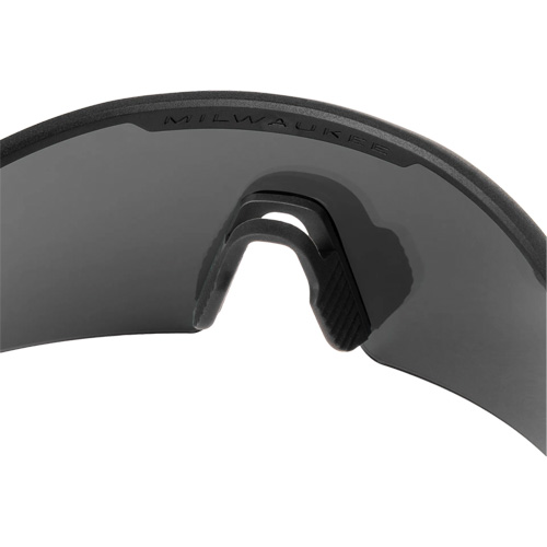 Wraparound Safety Glasses, Red/Mirror Lens, Anti-Scratch, ANSI Z87+/Meets/Exceeds CSA Z94.3 NTL Industrial