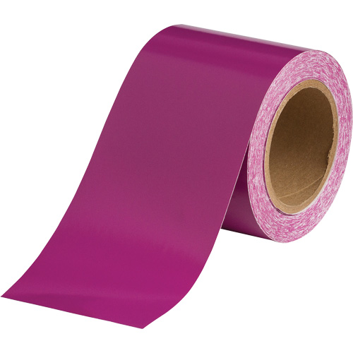 Pipe Marker Tape, 90', Purple NTL Industrial
