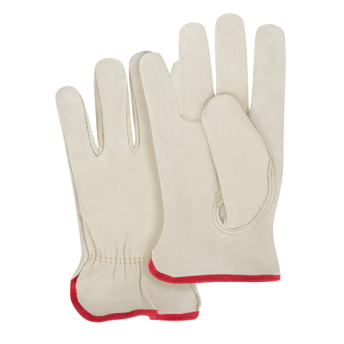 Gants pour conducteurs &agrave; ajustement serr&eacute;, 2T-Grand, Paume en Cuir fleur de vache NTL Industrial