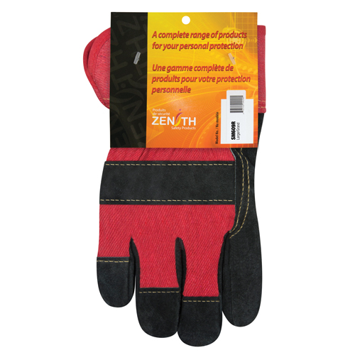 Gants d'ajusteur doubl&eacute;s pour l'hiver &agrave; chaleur sup&eacute;rieure, Grand, Paume en Cuir de vache refendu, Doublure en Thinsulate NTL Industrial
