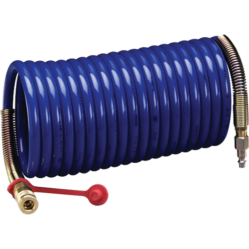 Masques non ajust&eacute;s 3M avec adduction d'air-TUYAUX D'AIR COMPRIM&eacute;, Enroul&eacute; haute pression, 25' NTL Industrial