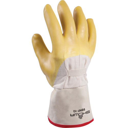 Nitty Gritty&reg; Gloves, 10, Latex Coating, Cotton Shell NTL Industrial
