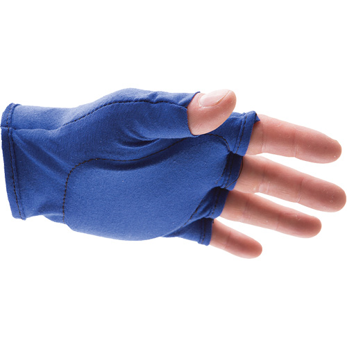 Anti-Impact Fingerless Right-Hand Glove Liner, 6/X-Small, Synthetic Palm, Slip-On Cuff NTL Industrial
