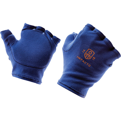 Anti-Impact Tool Grip Fingerless Right-Hand Glove Liner, Size X-Small, Synthetic Palm NTL Industrial