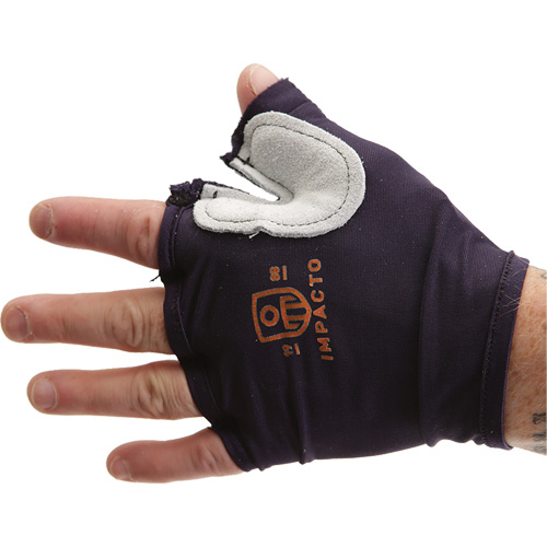 Tool Grip Fingerless Glove with Web Pad - Left, Size X-Small, Suede Palm NTL Industrial