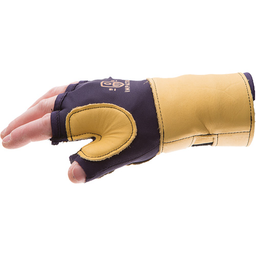 Premium Impact & Repetitive Strain Protective Right-Hand Glove, Size X-Small, Grain Leather Palm NTL Industrial