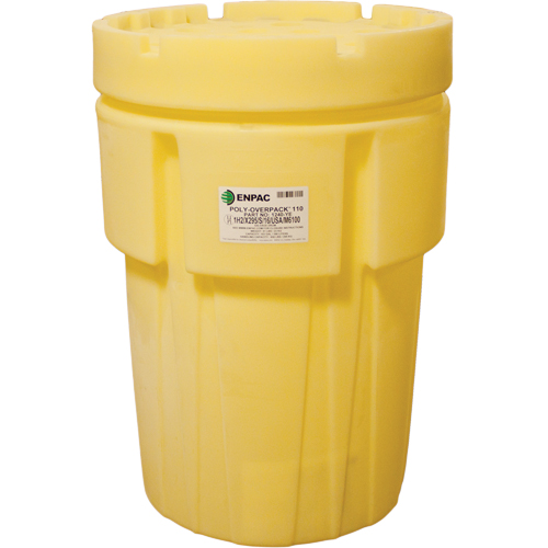 Baril de r&eacute;cup&eacute;ration Poly-Overpack 110 , 103 gal. US, Stationnaire NTL Industrial